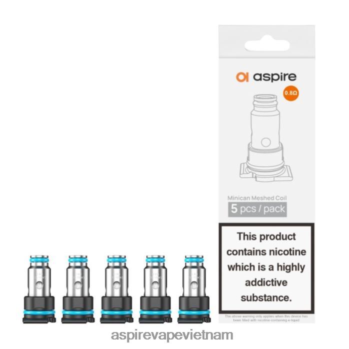 Aspire Minican cuộn lưới 0,8o/5 cáiNX4DND205 - Aspire Vape Products